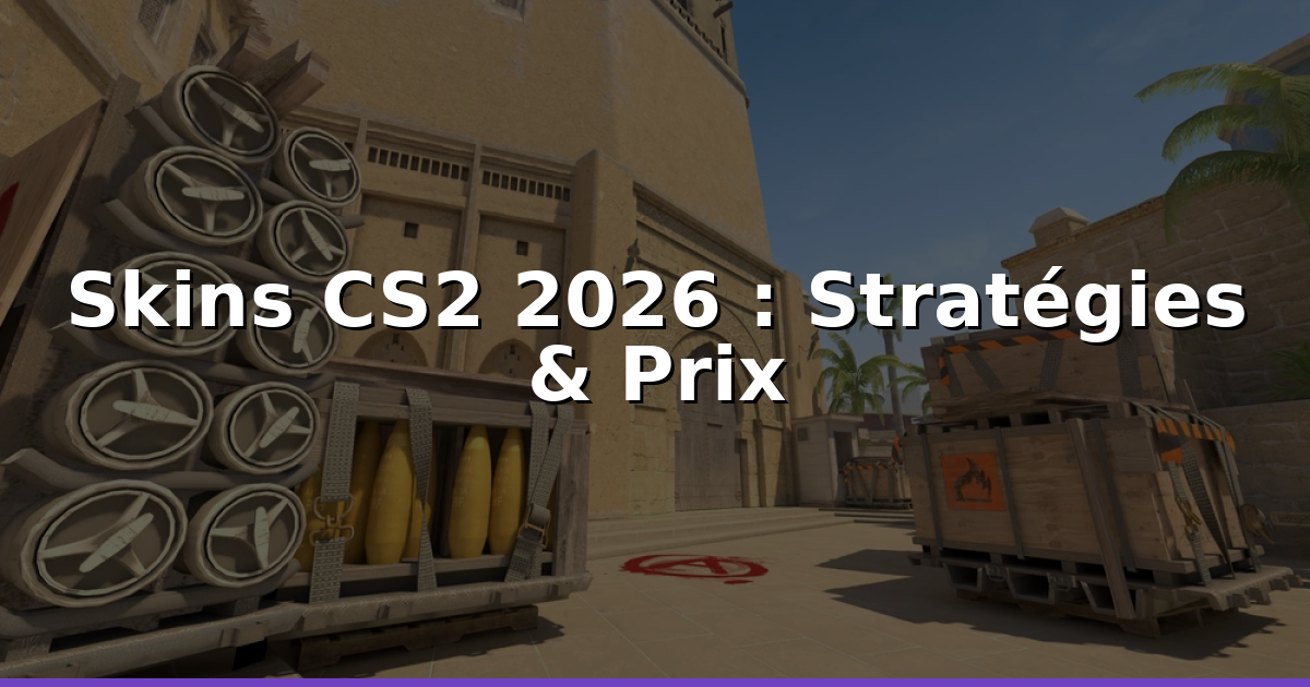 Guide 2026 : Trading et prévisions du marché des skins CS2