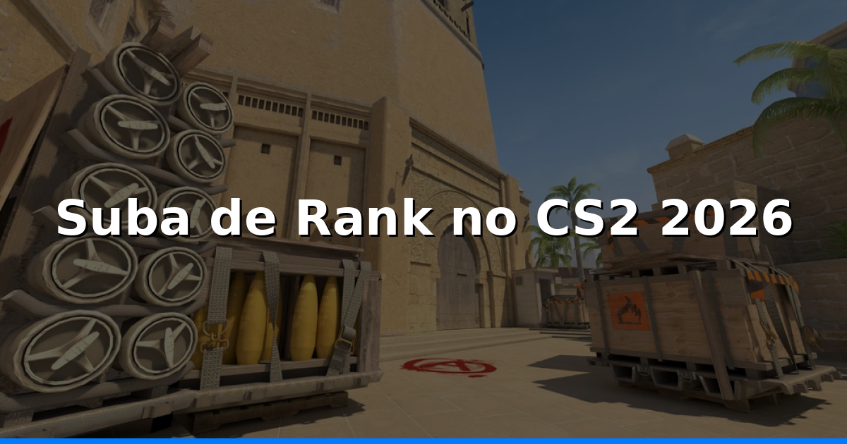 Configurações competitivas CS2 2026 - Suba de rank