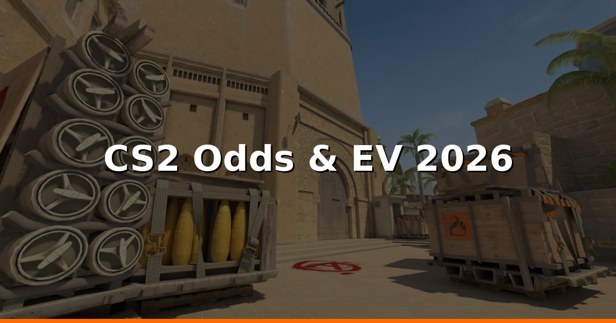 CS2 Unboxing‑Chancen: Odds, EV & beste Sites 2026