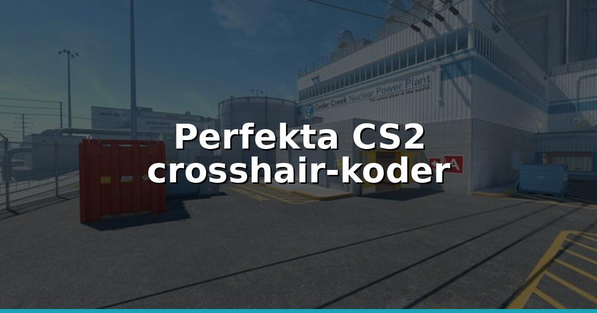 CS2 crosshair‑koder: Bättre sikte & snabb rankuppgång