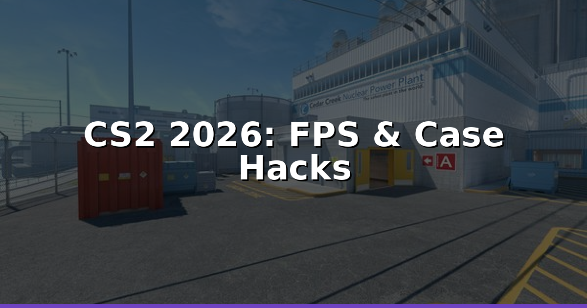 CS2 2026: FPS‑Boost, Case Codes & Unboxing‑Tipps
