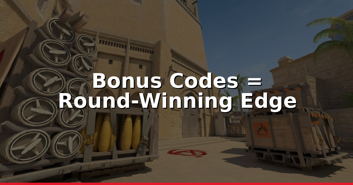 CS2 welcome bonus codes: Use Them as Tactical Resource