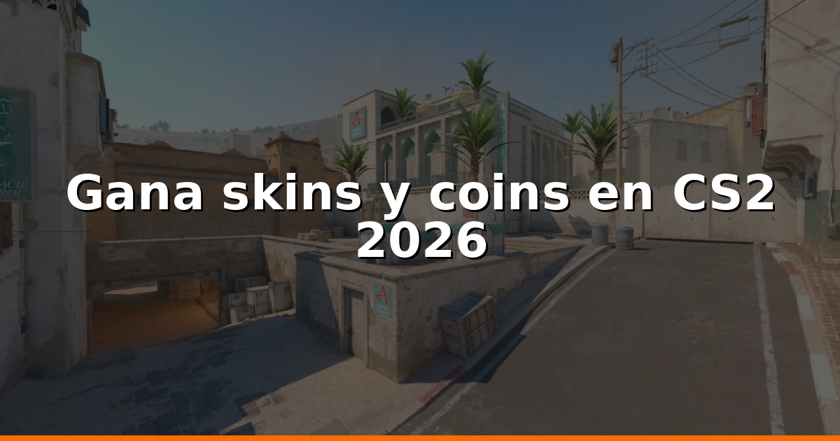 Skins y coins gratis CS2 2026: guía de case openings