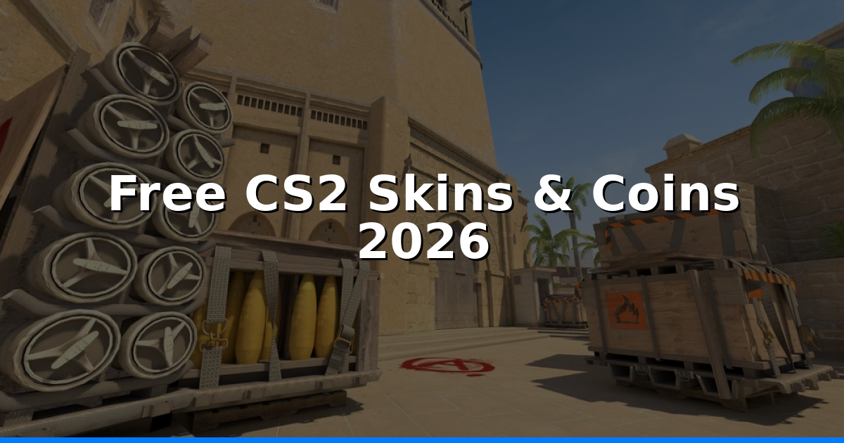 CS2 skins: Grind Free Skins &amp; Coins in 2026