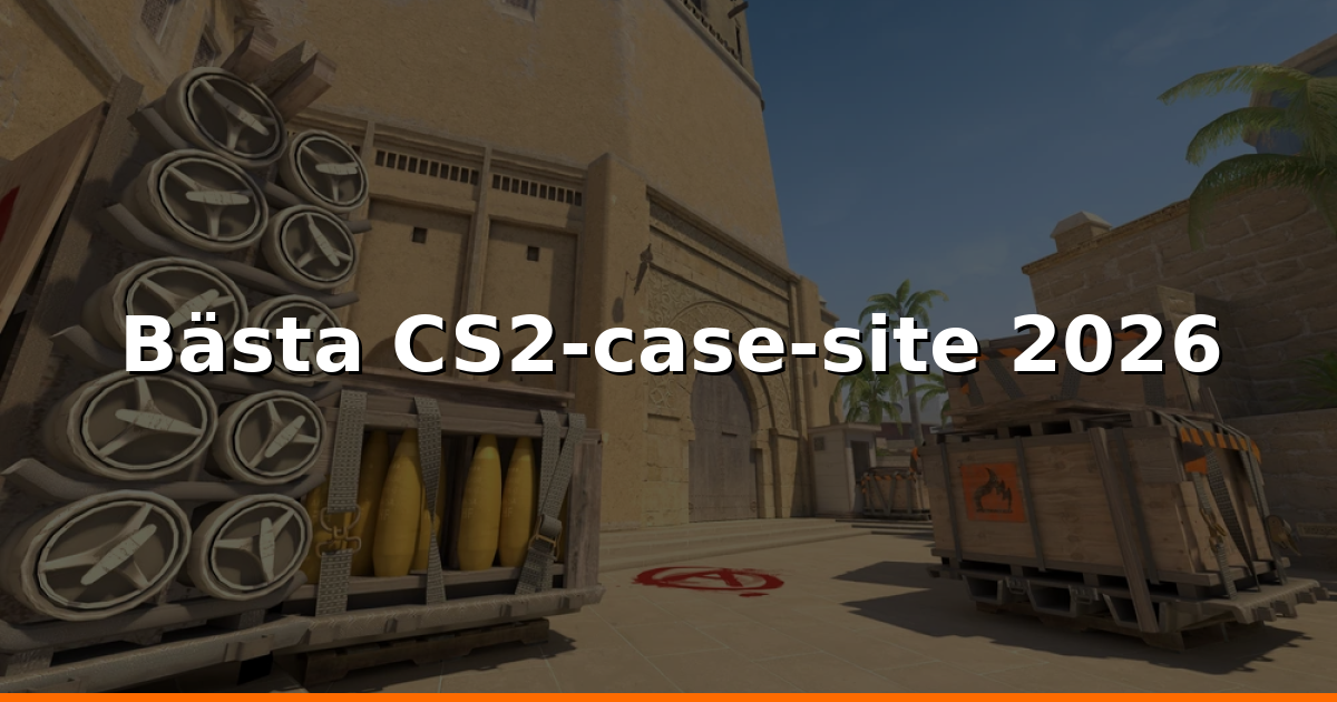 CS2-case-site: Bäst 2026 - Casehug, DATDROP, Hellcase