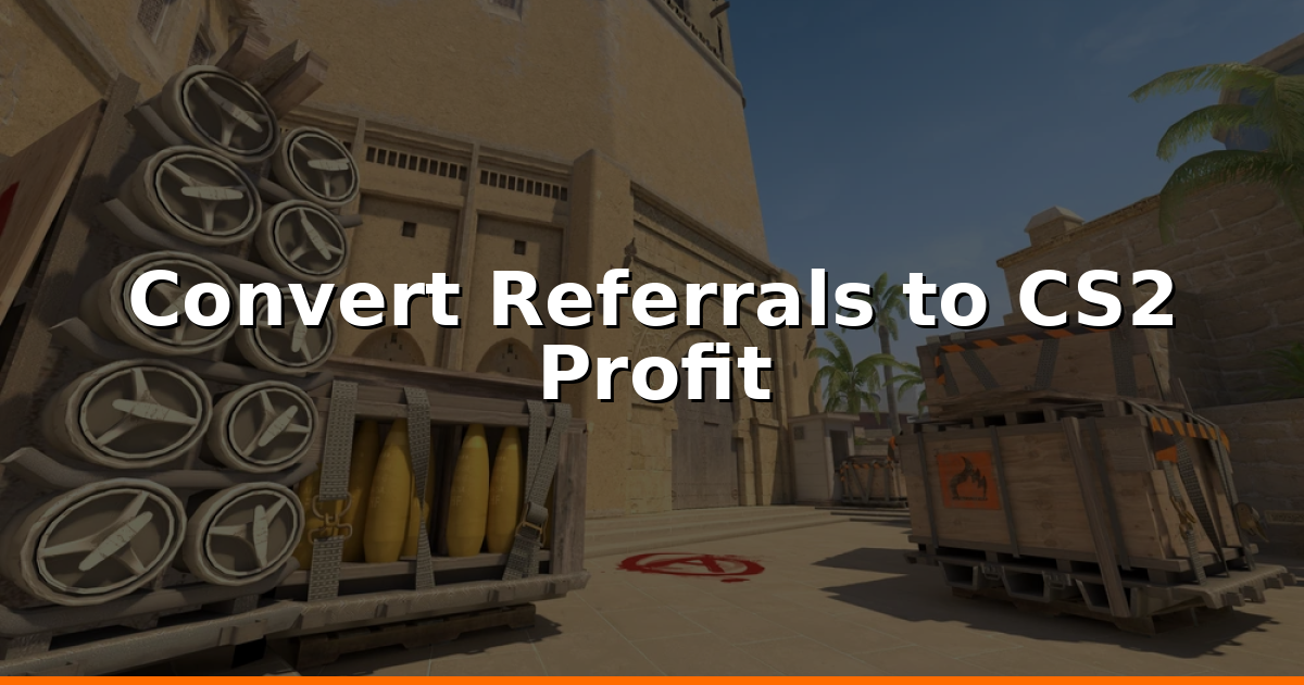 CS2 Case Openings Profit: Convert Referrals to Capital