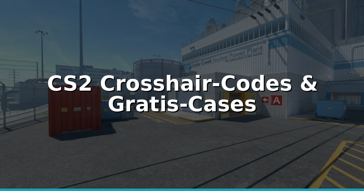 CS2 Crosshair‑Codes: Boost Aim + Gratis‑Cases 2026