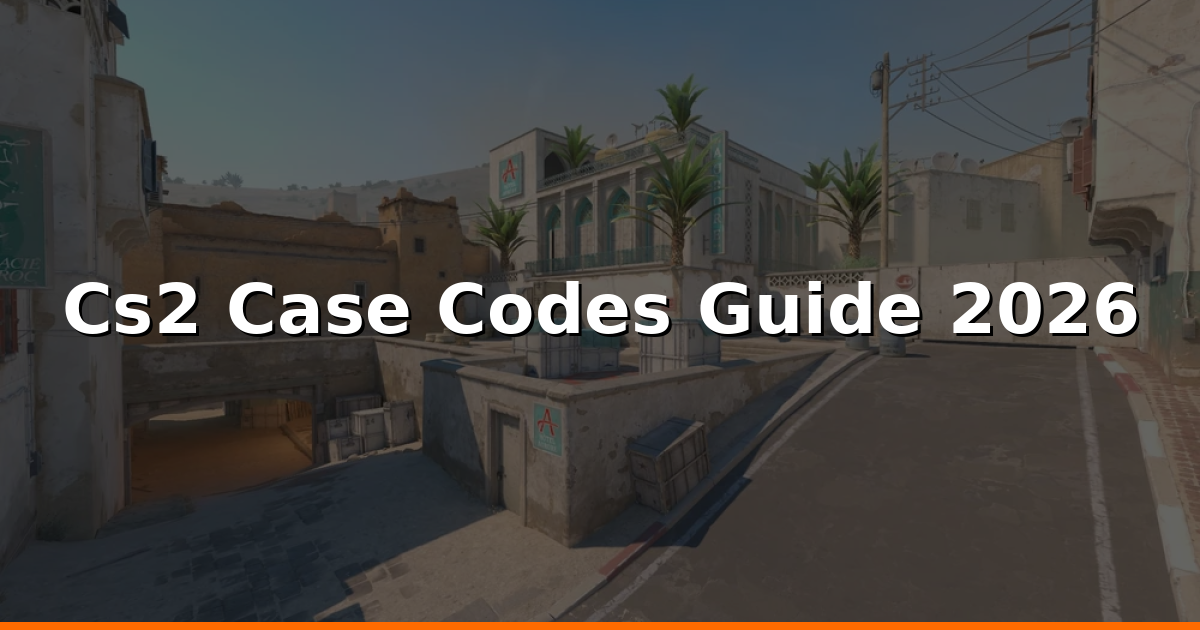 Cs2 Case Codes: How To Find And Redeem In 2026 - Free Coins &amp; Saf