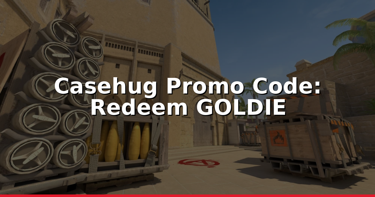 Casehug Promo Code 2026: Redeem GOLDIE For Bonus Coins