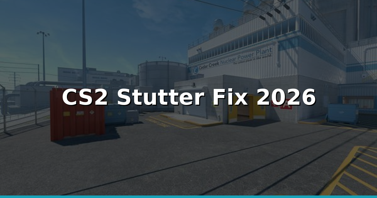 CS2 Stutter Beheben: Wie Stoppe Ich Frame-Drops 2026?