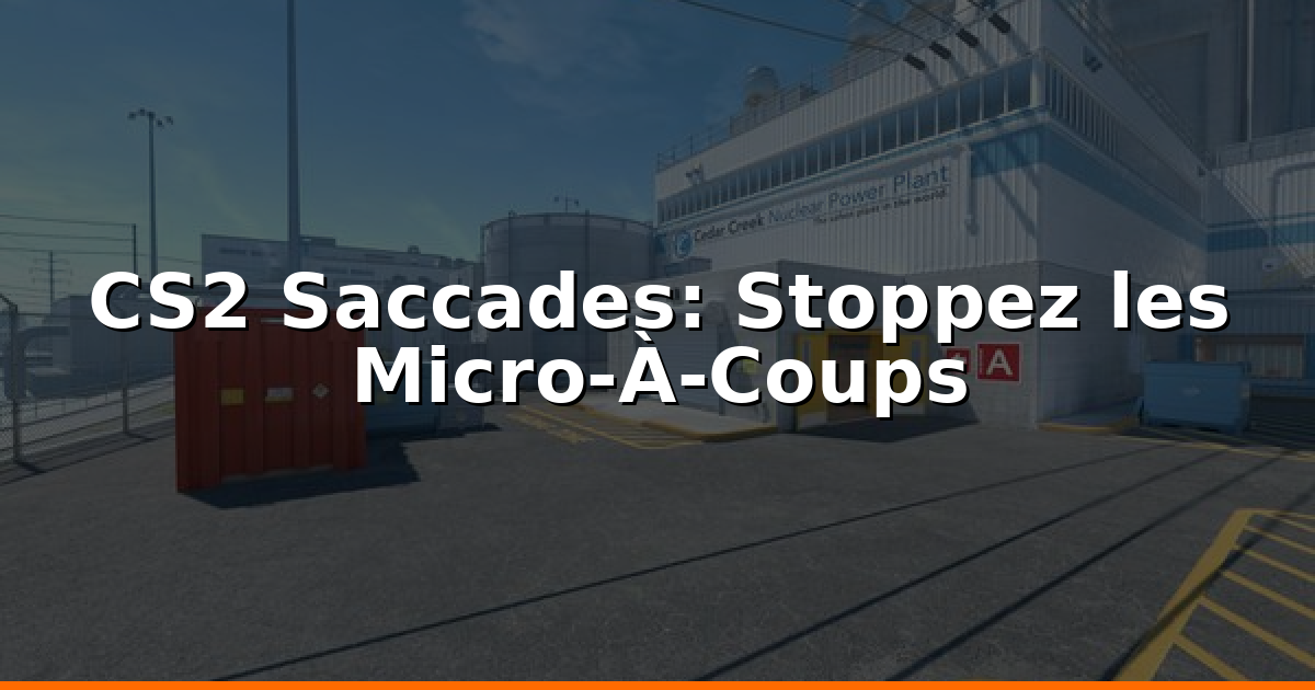 CS2 : Comment Éliminer les Saccades et Micro-Saccades ?