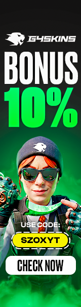 G4Skins - +5% bonus + free case (code SZOXYT)